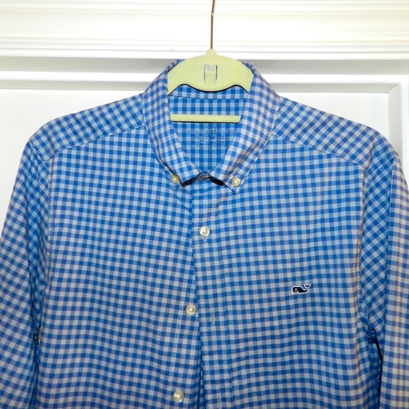 Vineyard Vines Performance Shirt Long Sleeve Sz S - Picture 8 of 10